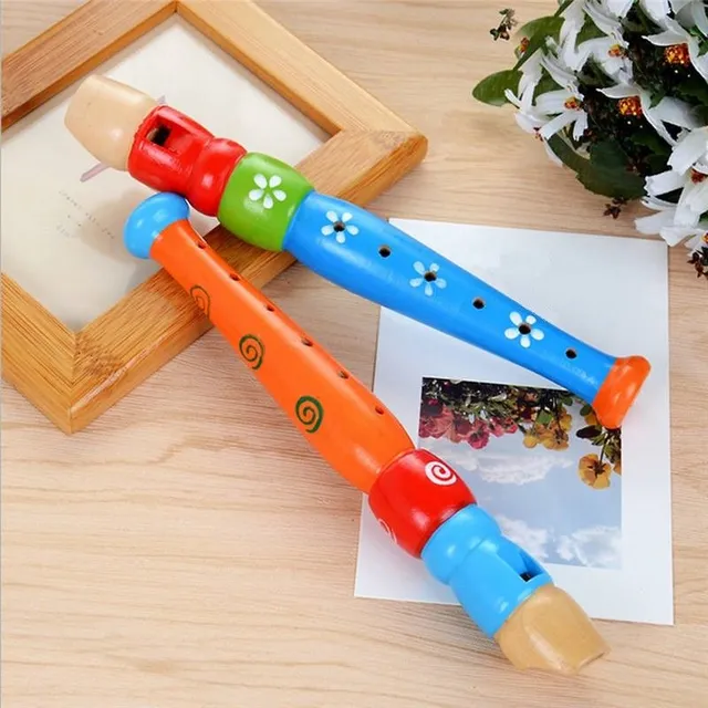 Wooden flute for children