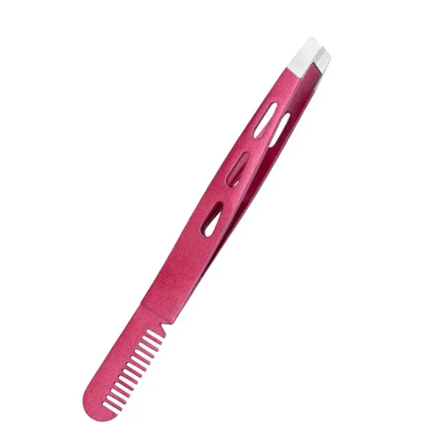 Curve pointed precision tweezers for eyebrows