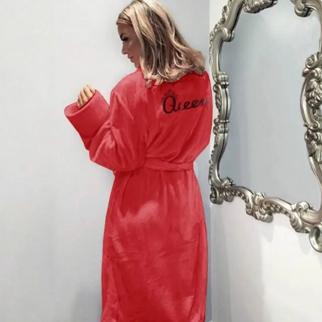 Casual women's dressing gown