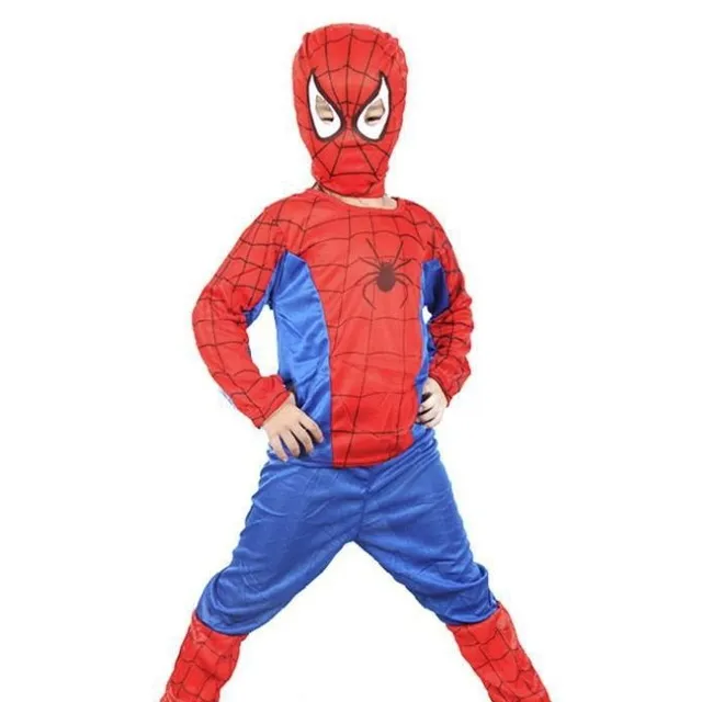 Detský bavlnený oblek Spiderman
