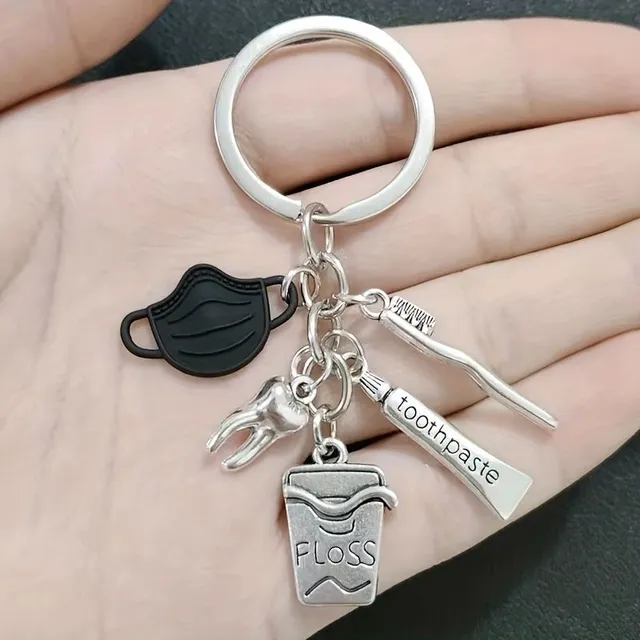 1 piece of dental keychain