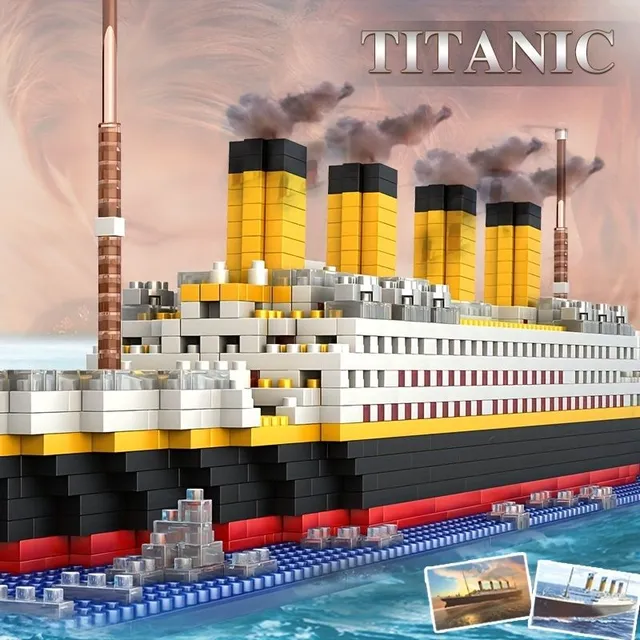 Microset Titanic - Mini set de blocuri de construcție