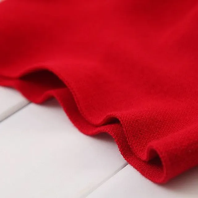 Luksusowa spódniczka dla dziewczyn - czerwona