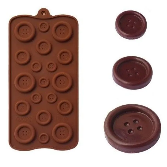 Silicone form - buttons