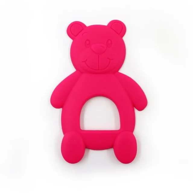 Silicone biting teddy bear