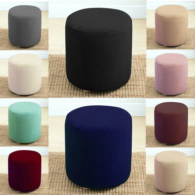 Stylish cover for round stools