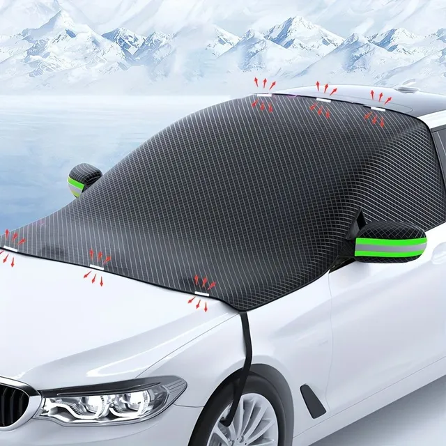 Universal protection of windshield: Against rain, snow, dust & UV rays. Always clean window
