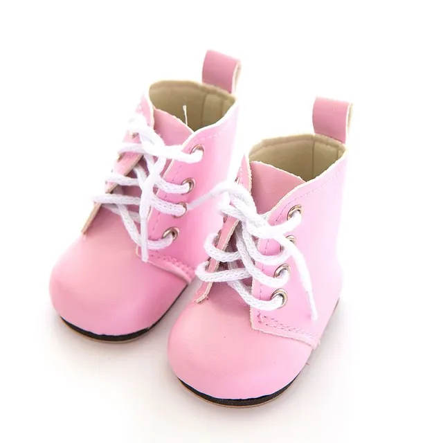 Topánky na šnúrky pre bábiku A411