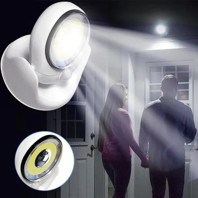 Action-Motion LED: extremely bright lamp with motion sensor