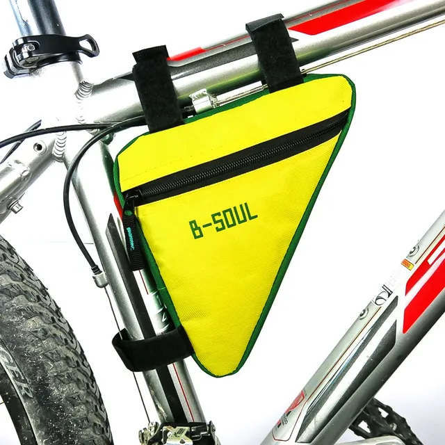 Triangular storage backpack for cyclists - various colours