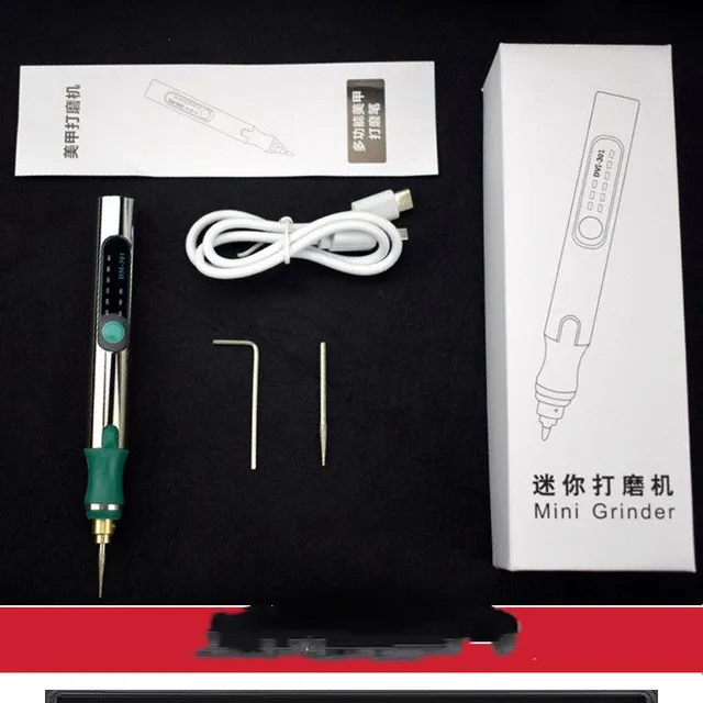 Electric engraving pen with adjustable charging speed