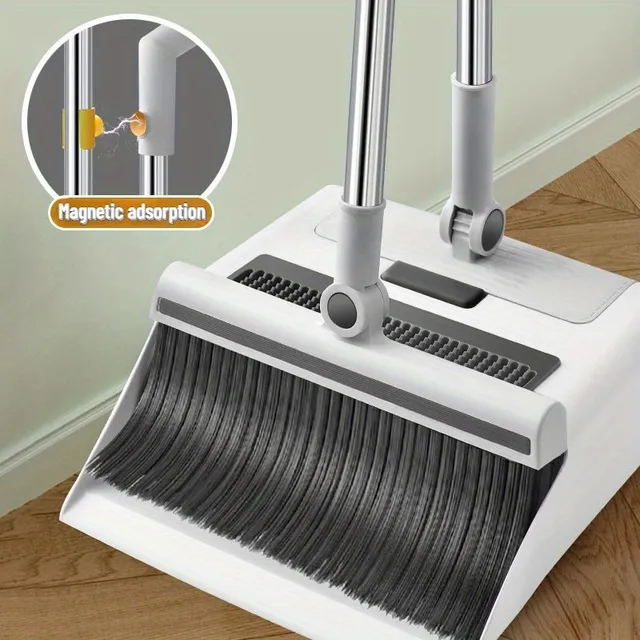 Practical set broom and shovel 3 in 1 for easy cleaning