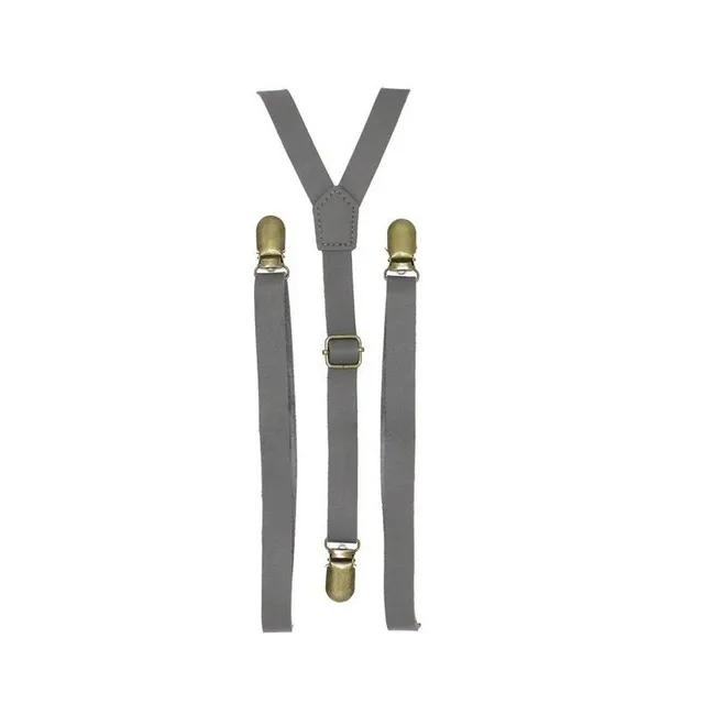 Leather suspenders T1172