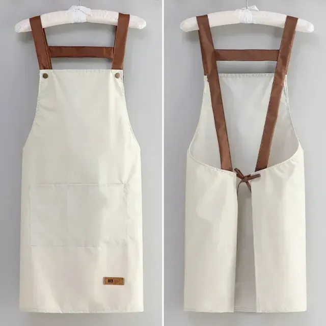 Cookproof apron against dirt and cooking oil