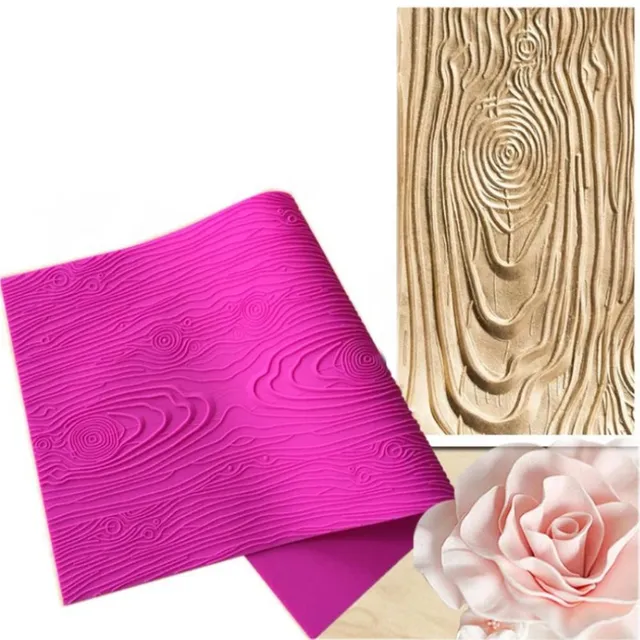 Silicone mould wood pattern