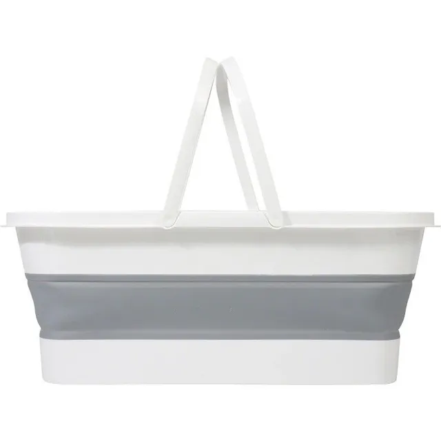 Silicone folding bucket