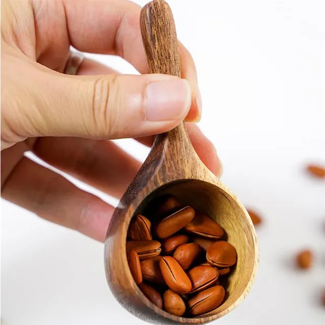 Wooden measuring cup