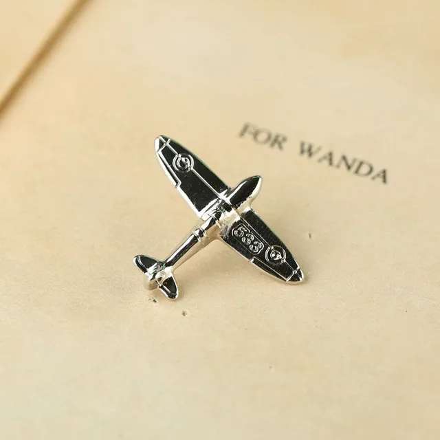 Beautiful modern brooch for all aviation fans