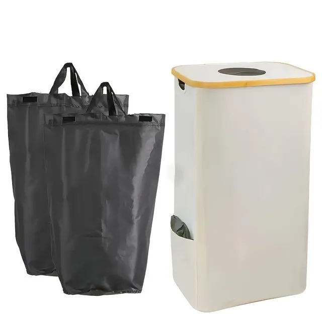 Set de recipiente de reciclare pentru bucătărie și saci de gunoi