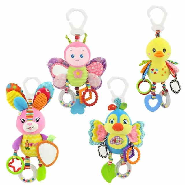 Baby hanging rattle for stroller