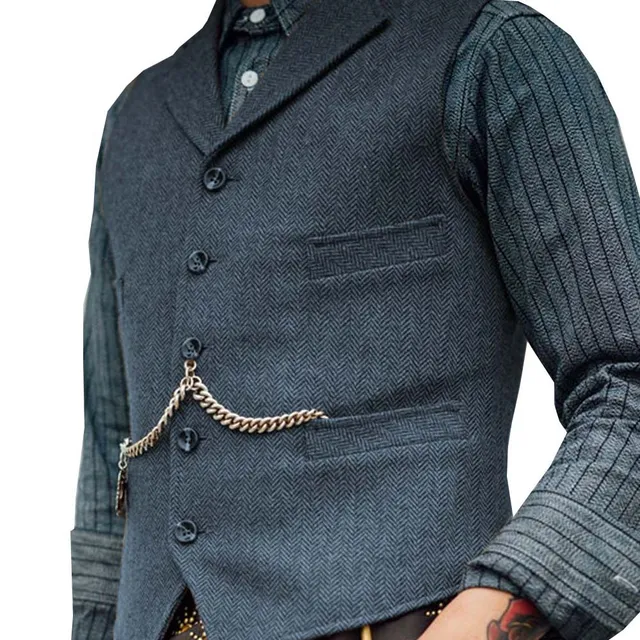 Elegant men's vest Ralph