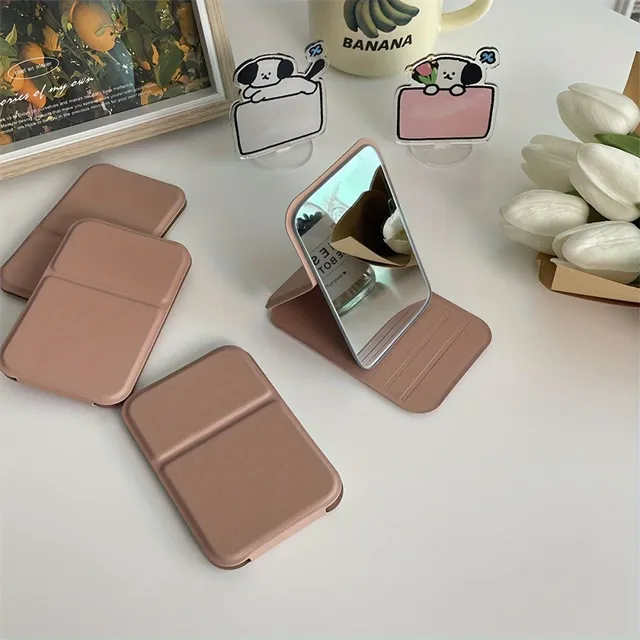 Folding mini mirror for makeup for students