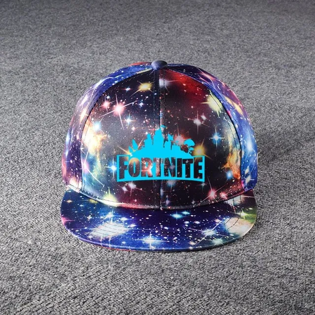 Beautiful children's hat with the motif of the computer game Fortnite Night Luminous Cap4