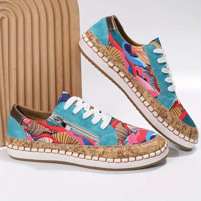 Colour printing sneakers