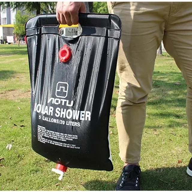 Solar shower bag for camping (20 l)
