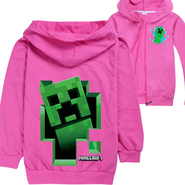 Bluză Minecraft pentru băieți și fete