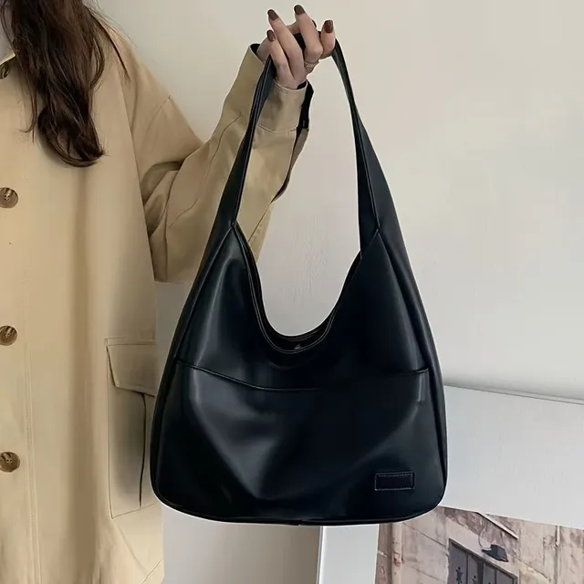 Damska monochromatyczna torba Hobo