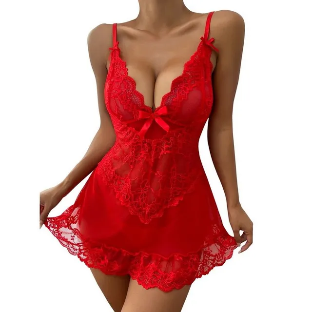 Ladies sexy lace nightgown