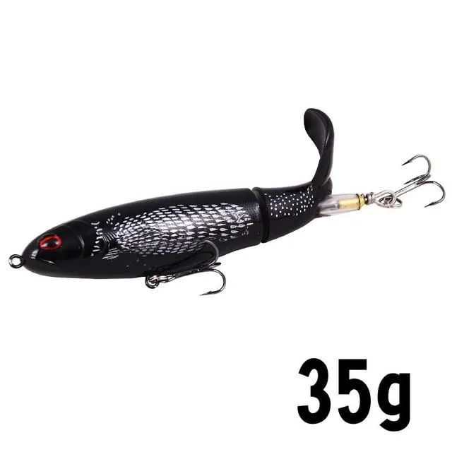 Fish bait with swivel tail