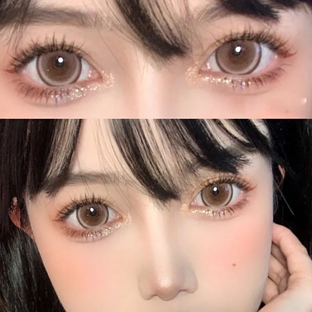 Halloween Lolita Colored Eye Contact Lenses tea