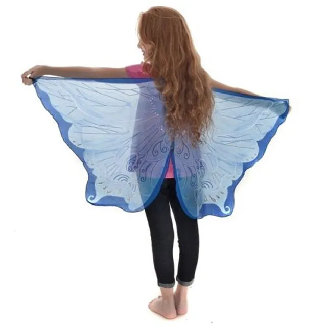 A costume for girls with motif butterfly fairies