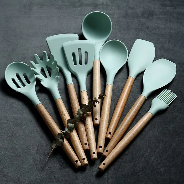 Ustensiles de cuisine en silicone mix SPOONTONGS