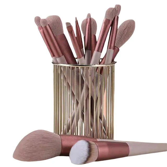 Set of cosmetic brushes 13 pcs