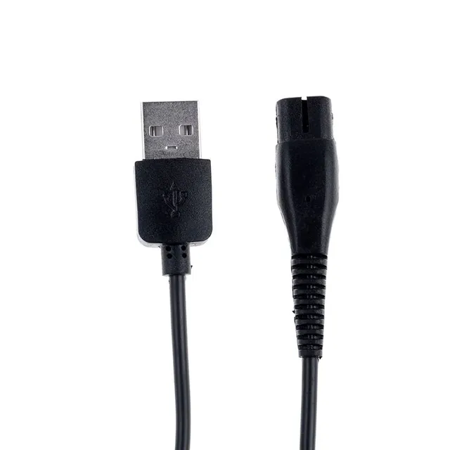 USB power cable DC 2-fork for electric shaver