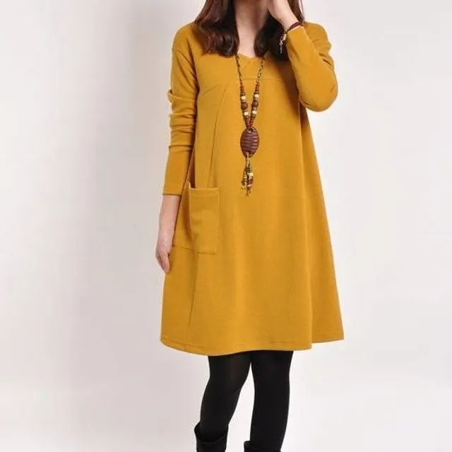 Robe d'automne pour femme