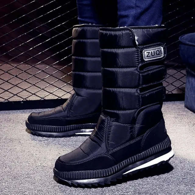 Bottes d'hiver luxueuses imperméables pour femmes