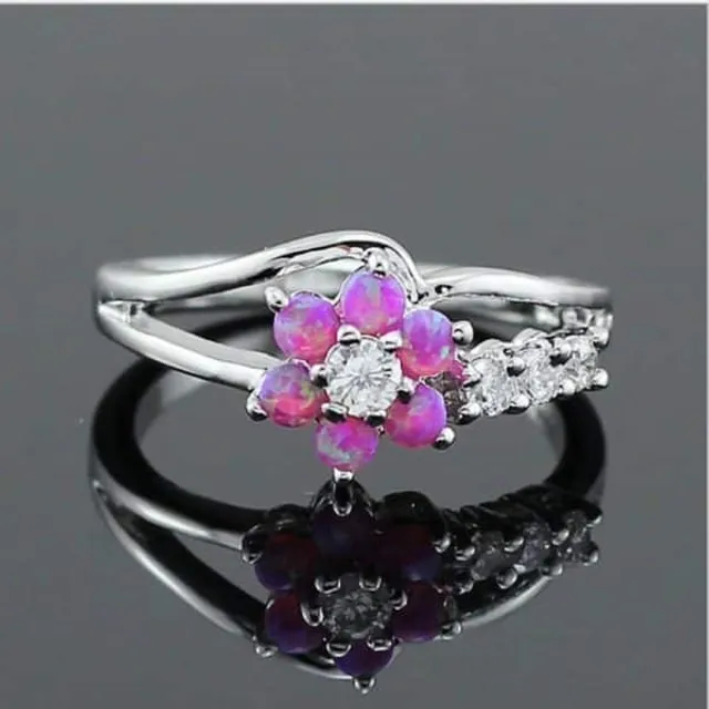 Luxusný prsteň Opál
