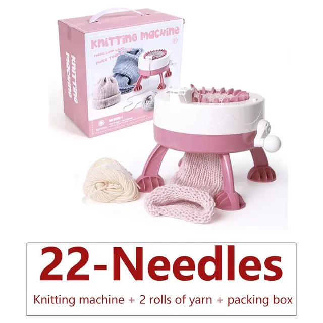 Hand creative needle knitting machine with 22/40/48 needles