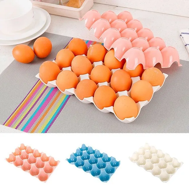 Kitchen colorful beautiful egg storage box