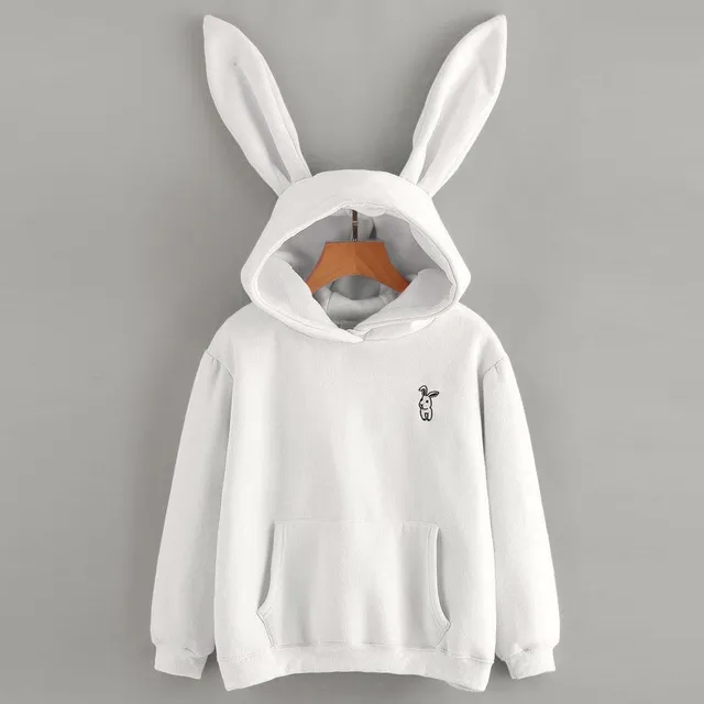 Ladies sweatshirt with Bunny ears