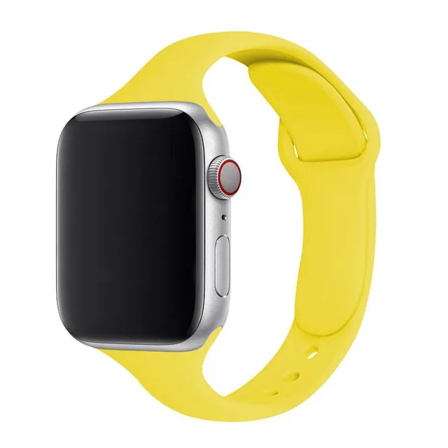Brățară subțire din silicon pentru ceasurile Apple Watch