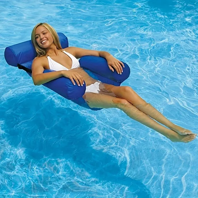 Inflatable water floating couch with sofa