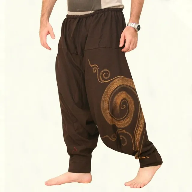 Pantalones harem para hombre F1368