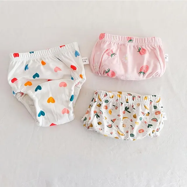 Children's training panties in set of 3 - various motifs