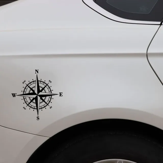 Compass sticker