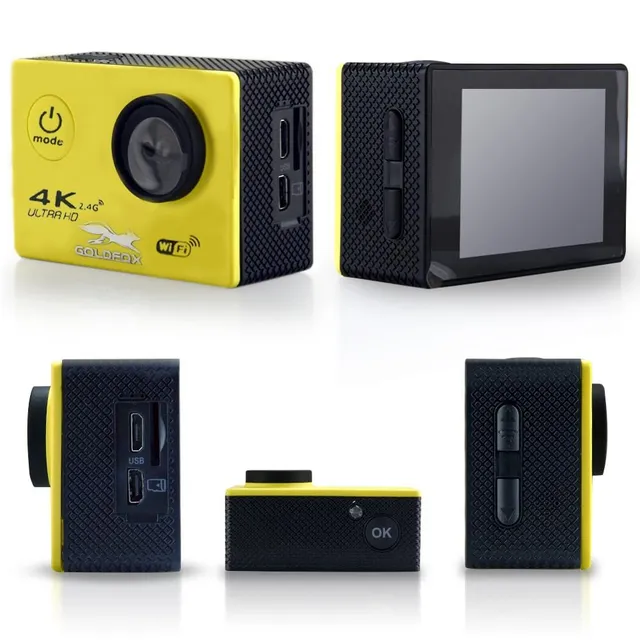 Waterproof Ultra HD Camera with Remote Control